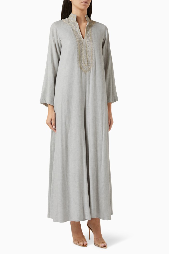 

Dana Jumpsuit in Viscose, Grey