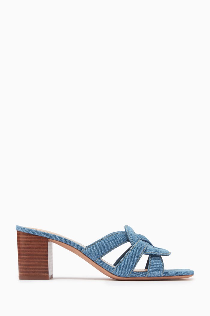

Nikki 75 Mules in Denim, Blue