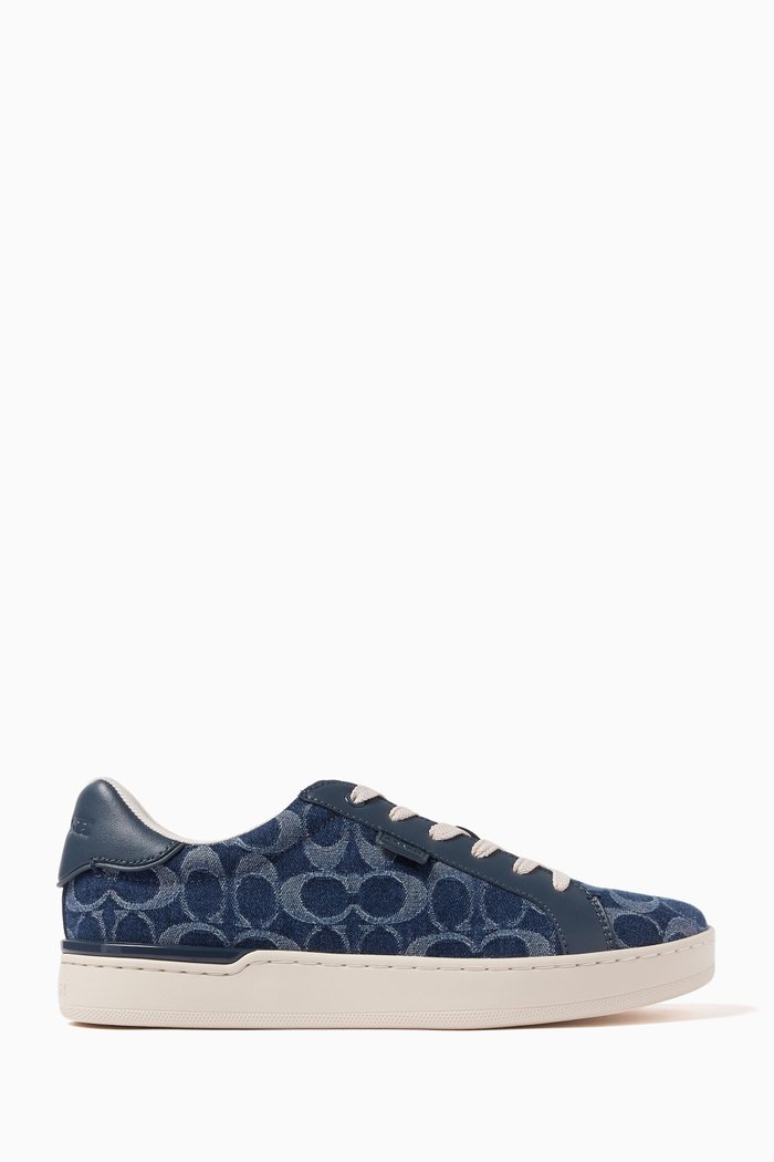 

Lowline Low-top Sneakers in Signature Denim, Blue