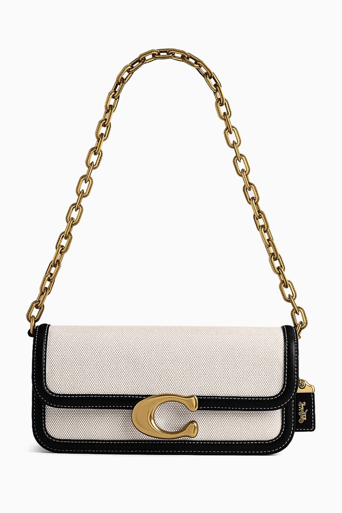 

Idol 23 Shoulder Bag in Canvas, Black