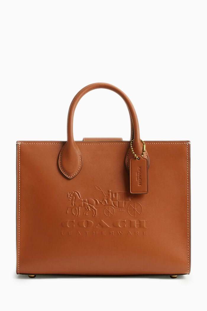

Ace 26 Tote Bag in Leather, Brown