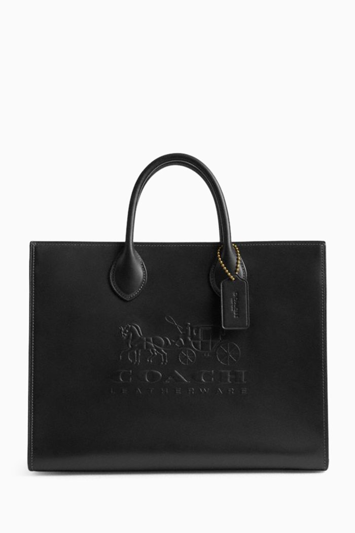 

Ace 35 Tote Bag in Leather, Black