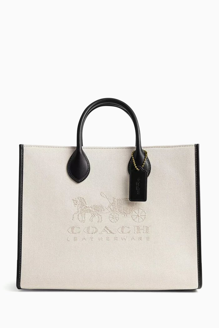 

Ace 35 Tote Bag in Canvas, Neutral