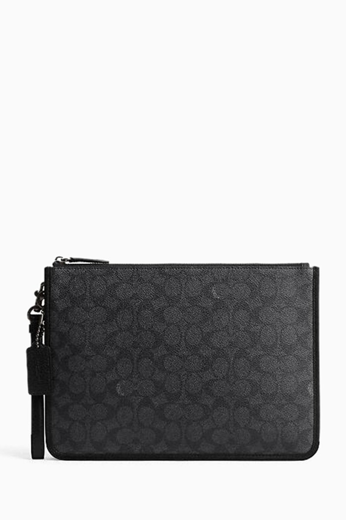 

Charter Pouch in Signature Canvas, Black