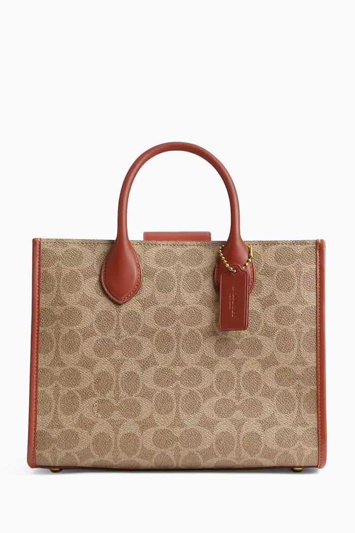 Ace 26 Tote Bag in Signature Canvas, Brown