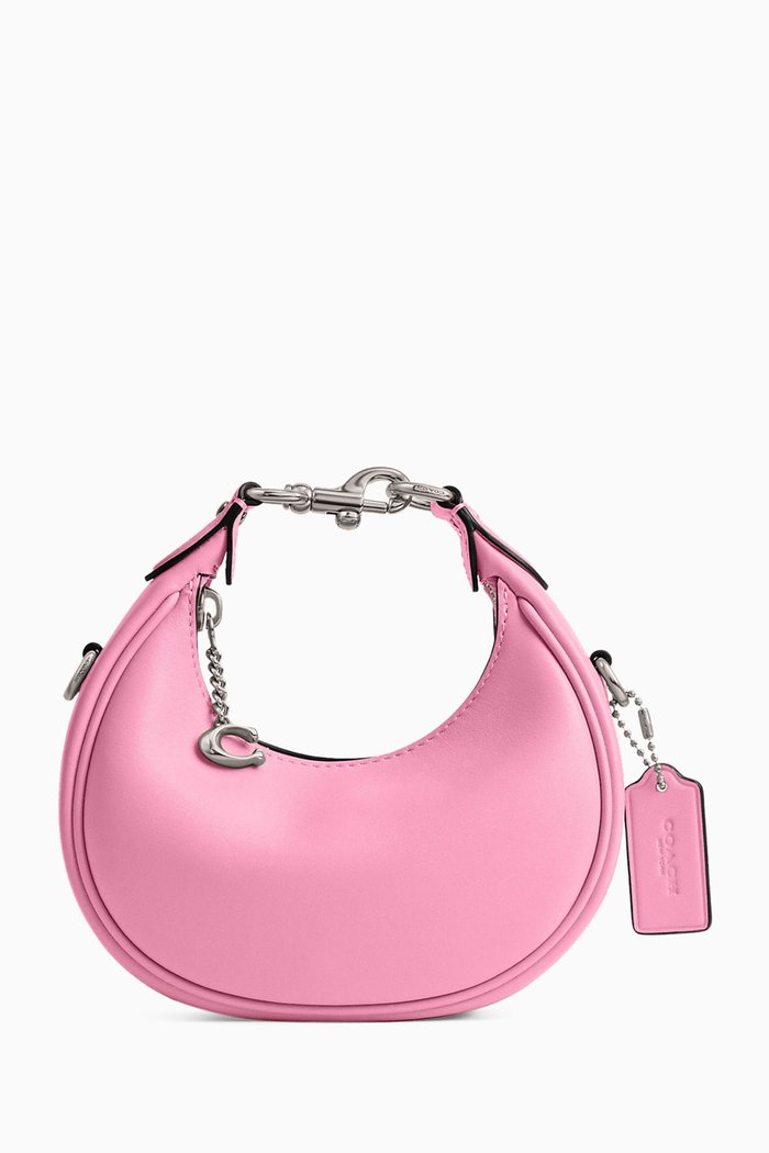 

Jonie Crossbody Bag in Leather, Pink