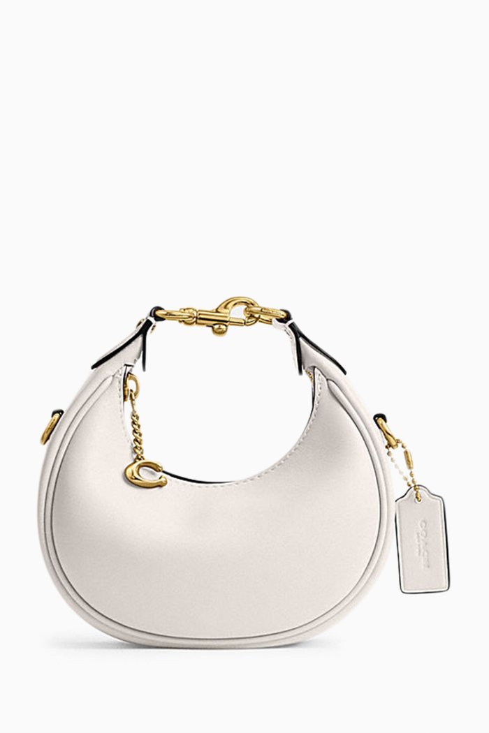 

Jonie Crossbody Bag in Leather, White