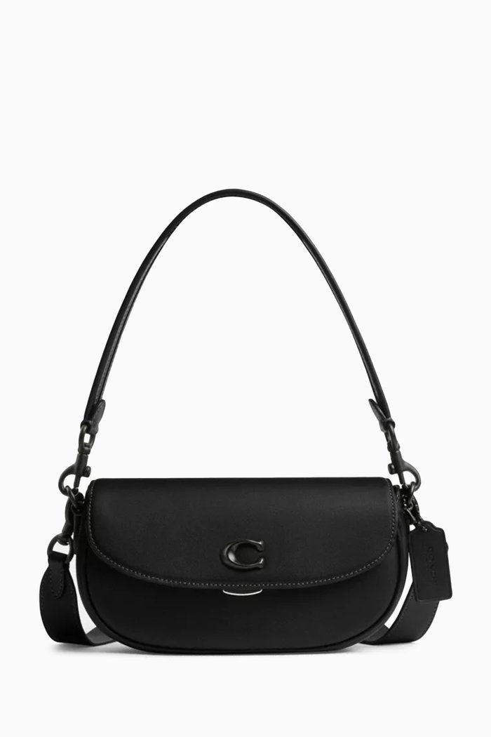 

Emmy 23 Saddle Bag in in Glovetanned Leather, Black