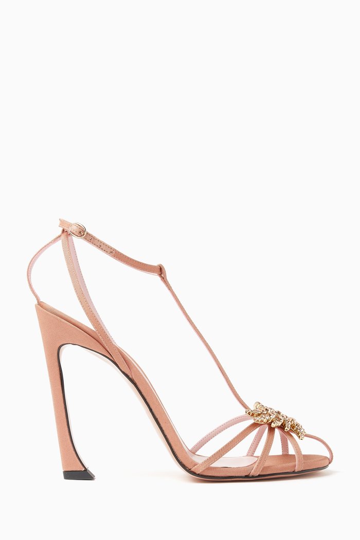 

Maggio 100 Sandals in Leather, Neutral