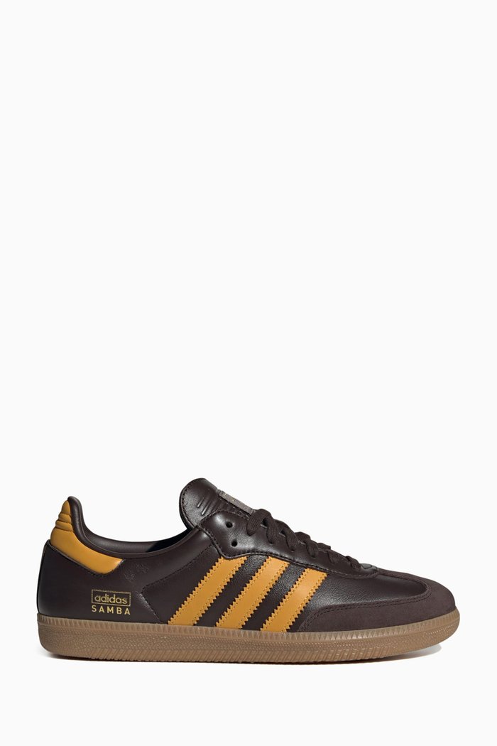 Samba OG Sneakers in Leather, Brown