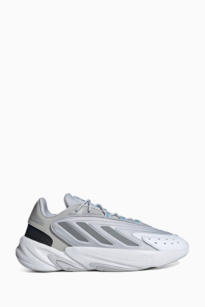 

Ozelia Low-top Sneakers in Moulded Textile, Grey