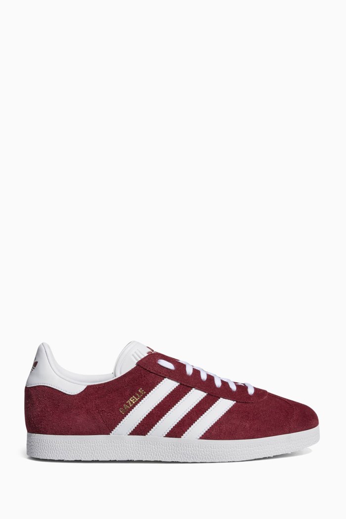 

Gazelle Low-top Sneakers in Suede, Red
