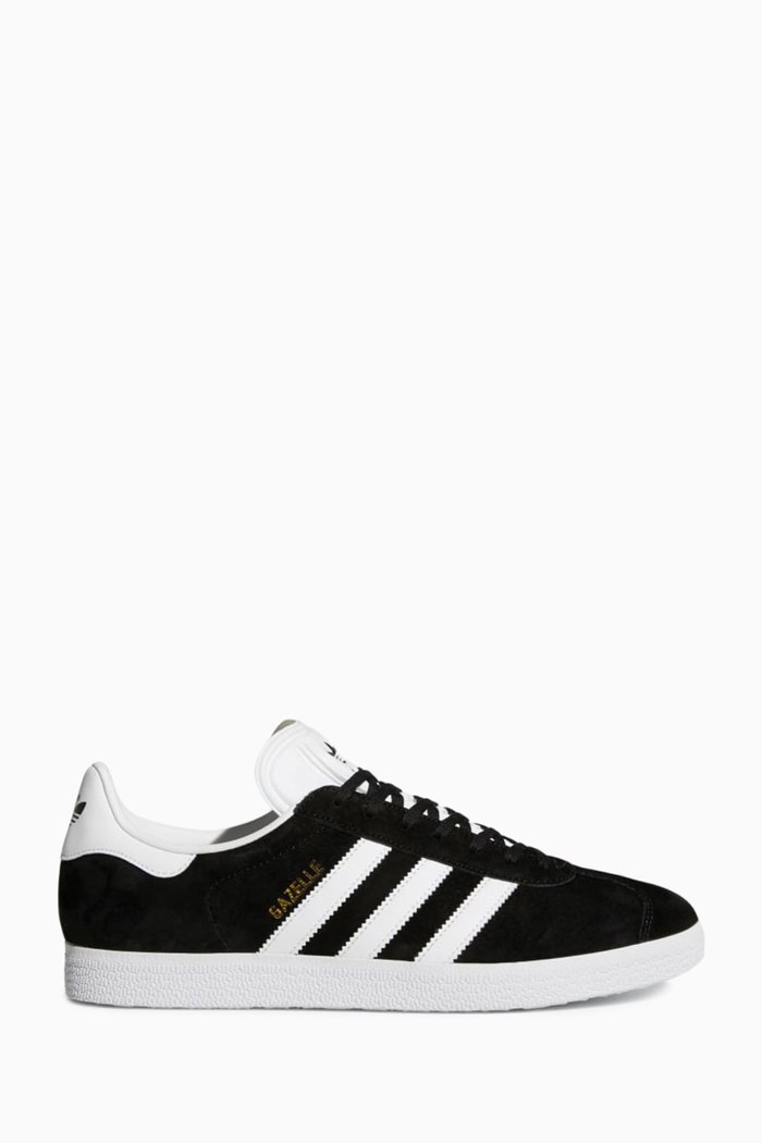

Gazelle Low-top Sneakers in Suede, Black