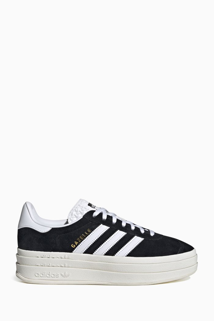 

Gazelle Bold Low-top Sneakers in Suede, Black