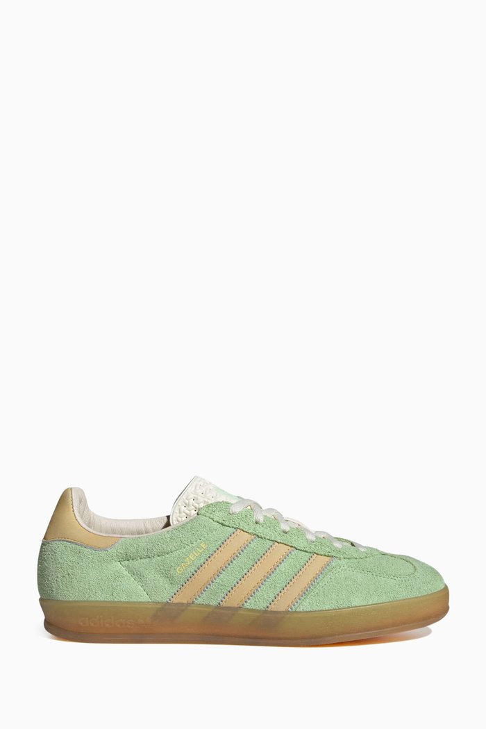 

Gazelle Indoor Low-top Sneakers in Suede, Green
