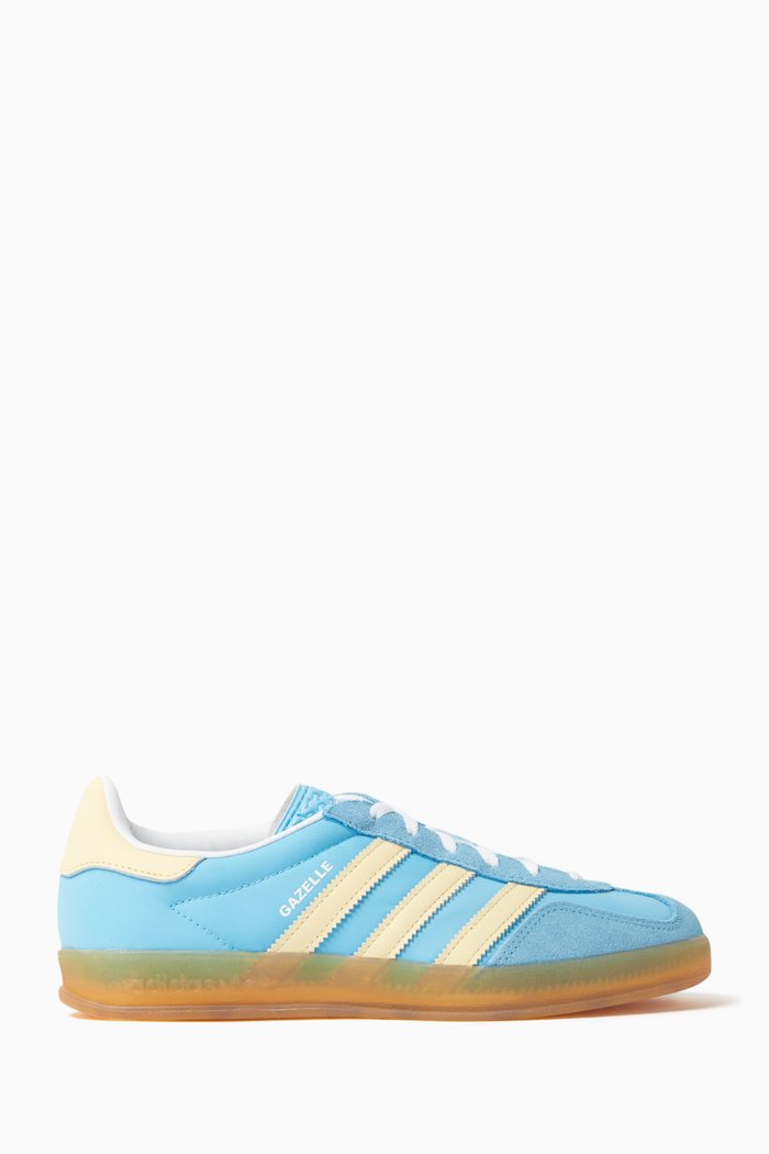 

Gazelle Indoor Low-top Sneakers in Leather, Blue