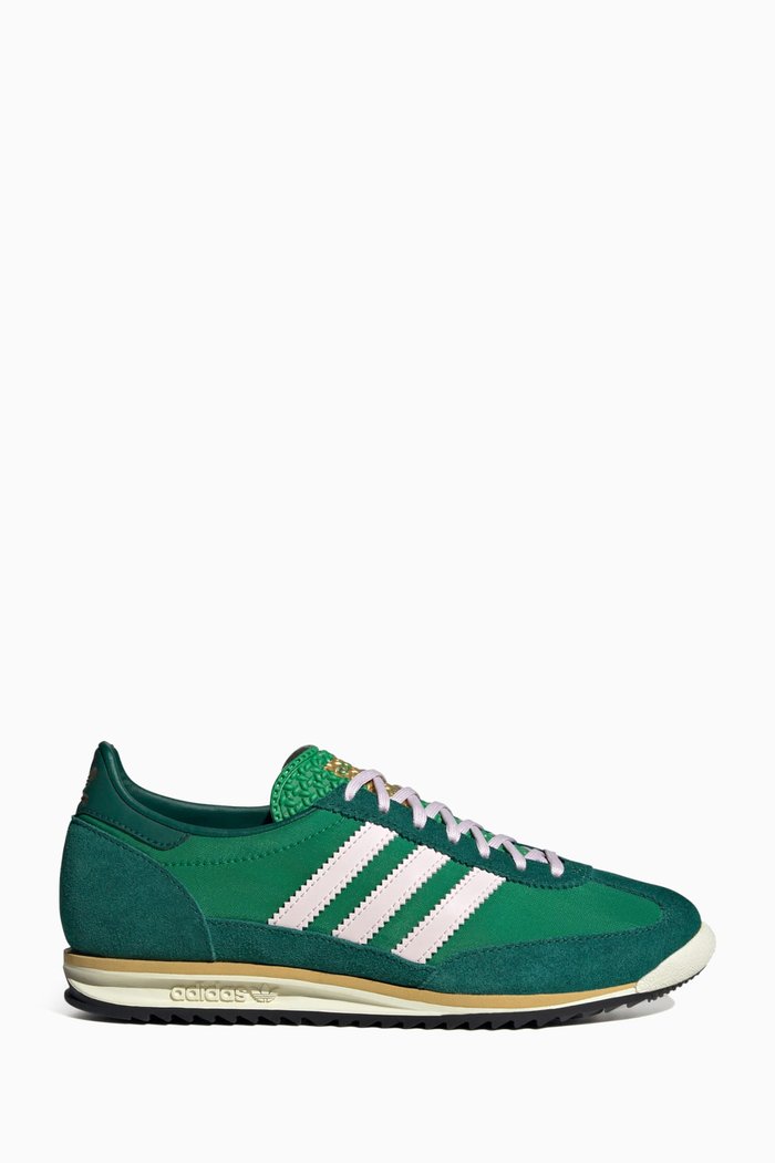 

SL 72 Sneakers in Suede & Leather, Green