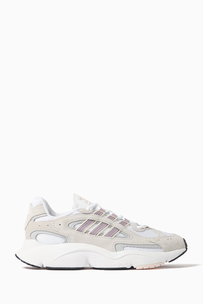

Ozmillen Sneakers in Mesh & Suede, Grey