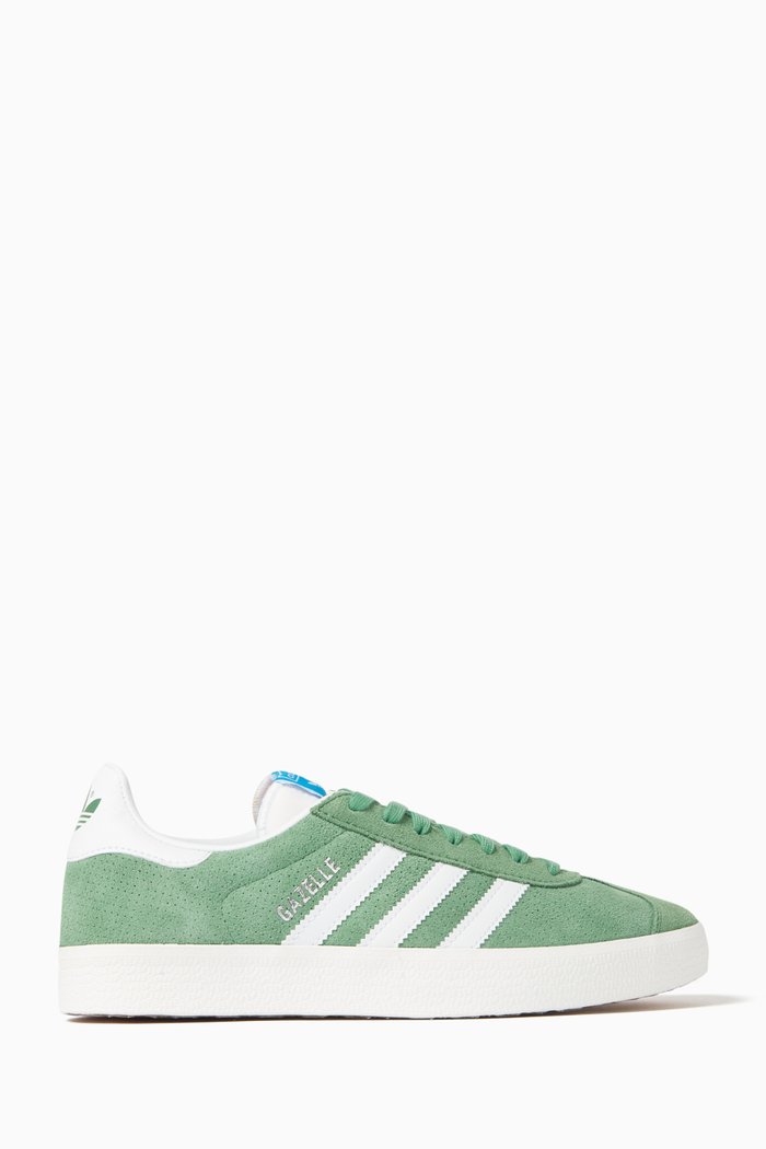 

Gazelle Low-top Sneakers in Suede, Green