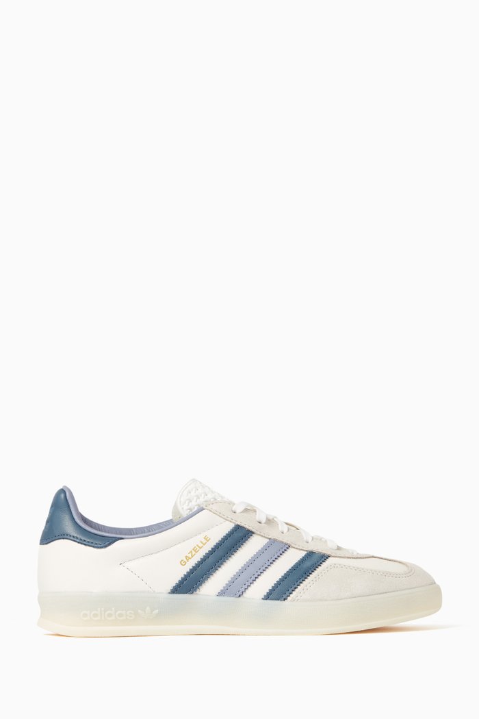 

Gazelle Indoor Low-top Sneakers in Leather, Blue