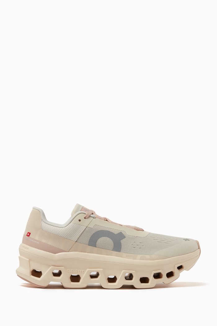 

Cloudmonster Low-top Sneakers in Mesh, Pink