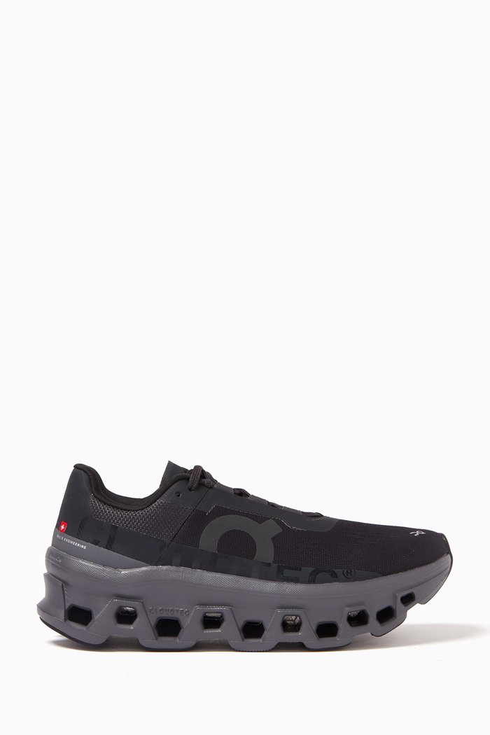 

Cloudmonster Low-top Sneakers in Mesh, Black