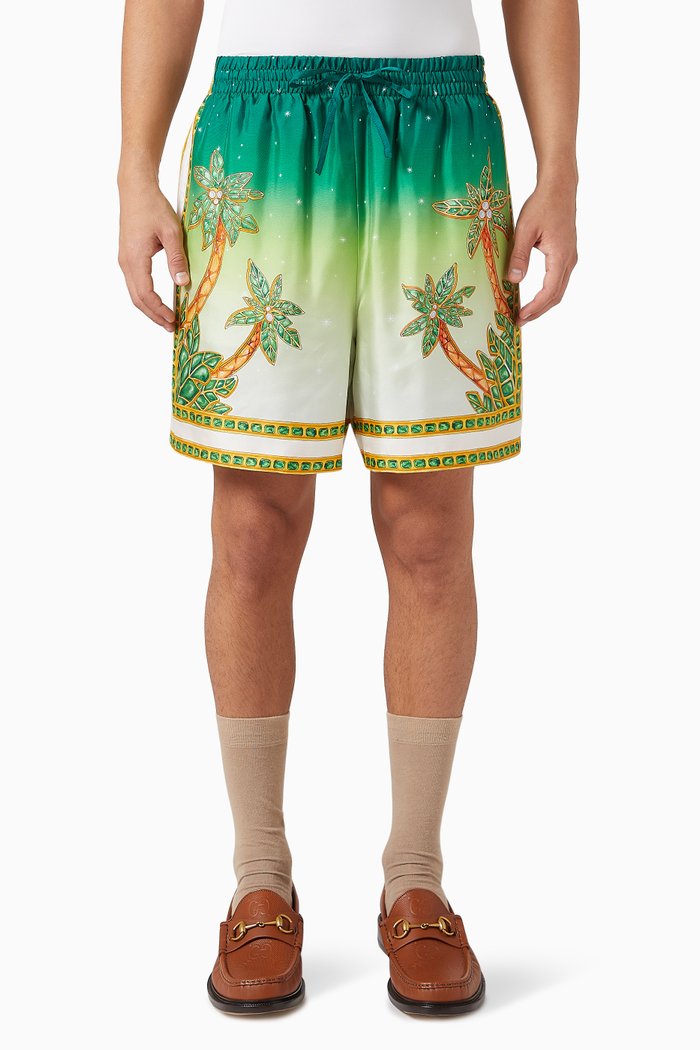 

Joyaux D'Afrique Shorts in Silk, Multicolour