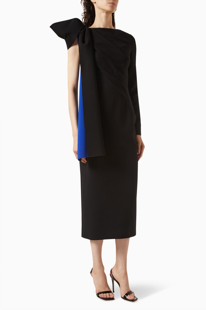 

Margarida Midi Dress, Black