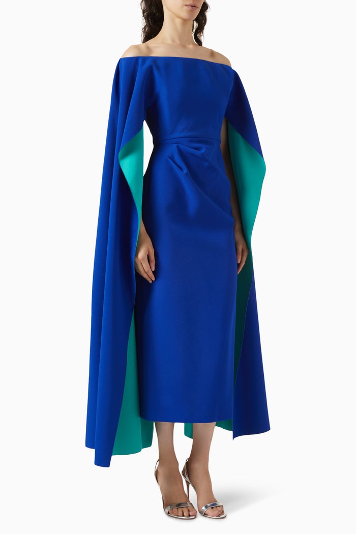 

Guiomar Dress in Crêpe, Multicolour