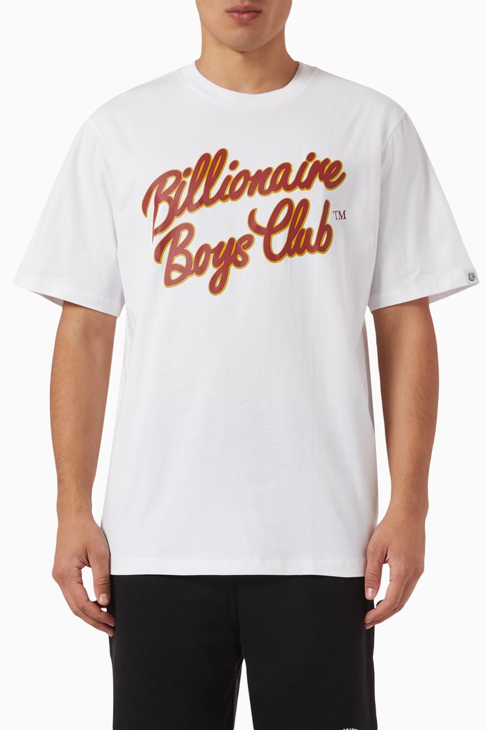 

Script Logo T-shirt in Cotton Jersey, White