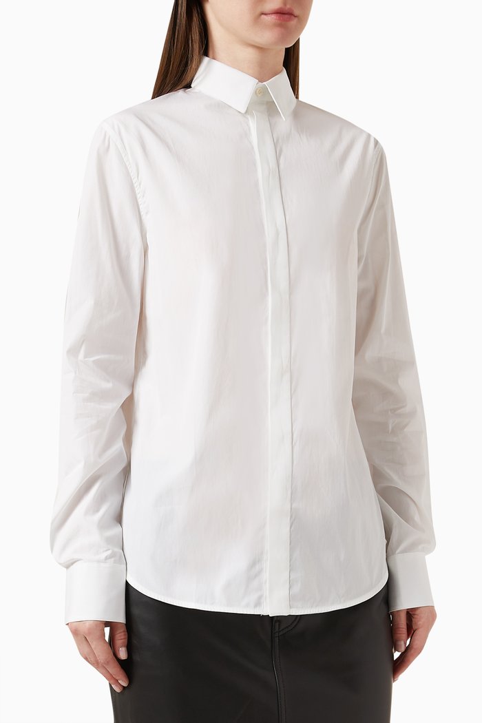 

Classic Shirt in Cotton, White