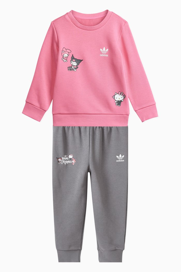 

x Hello Kitty Top & Pants Set in Cotton-blend, Multicolour