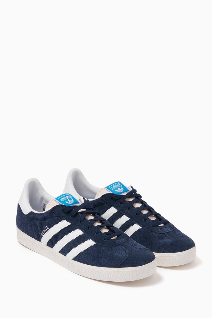 

Gazelle Shoes in Suede, Blue