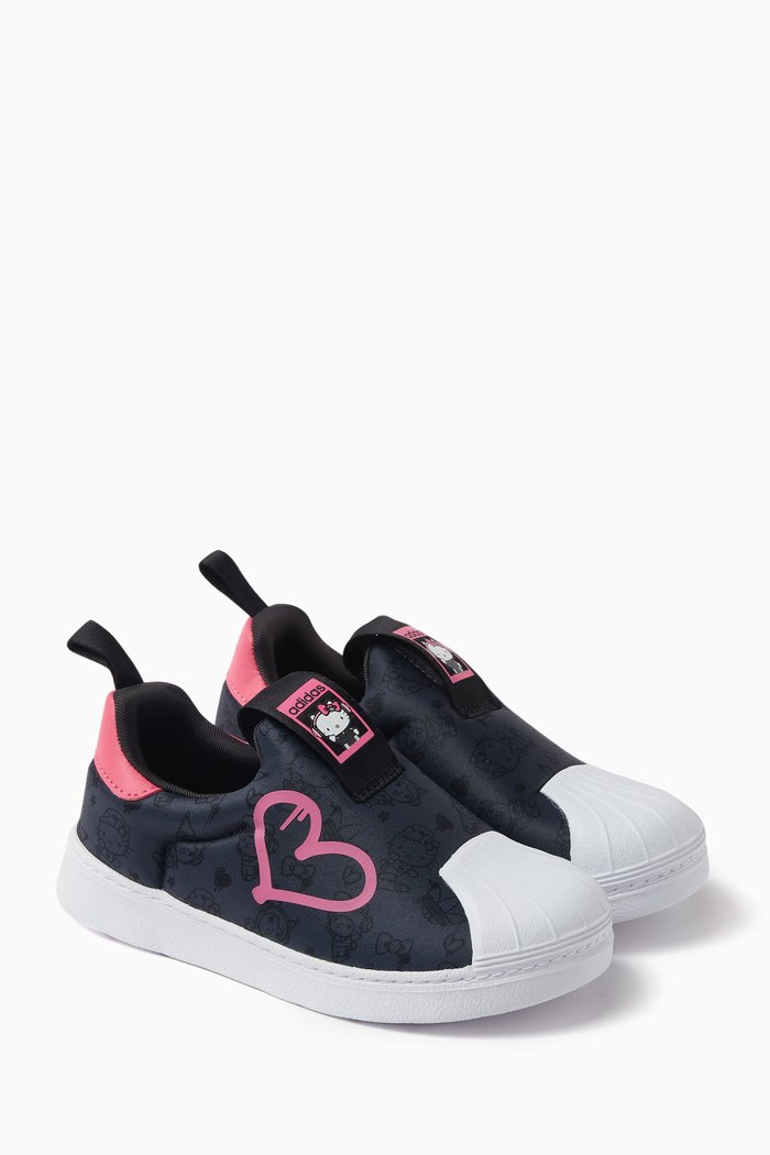 

x Hello Kitty & Friends Superstar 360 Sneakers in Lycra, Black