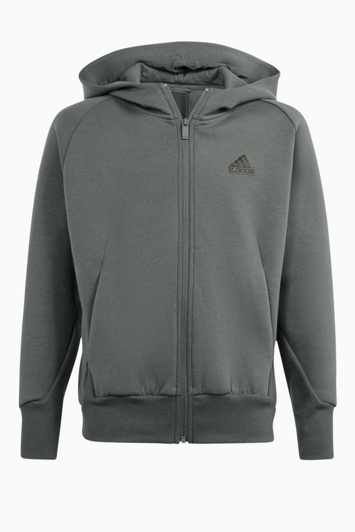 Z.N.E. Hooded Sweatshirt in Cotton-blend, Green