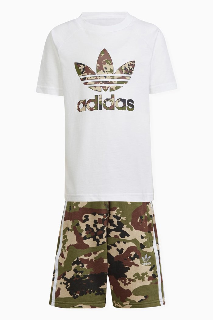 

Camo Set in Cotton, White