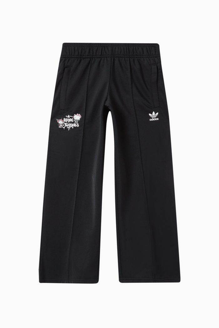 

Adidas Originals x Hello Kitty SST Wide Leg Pants in Tricot, Black