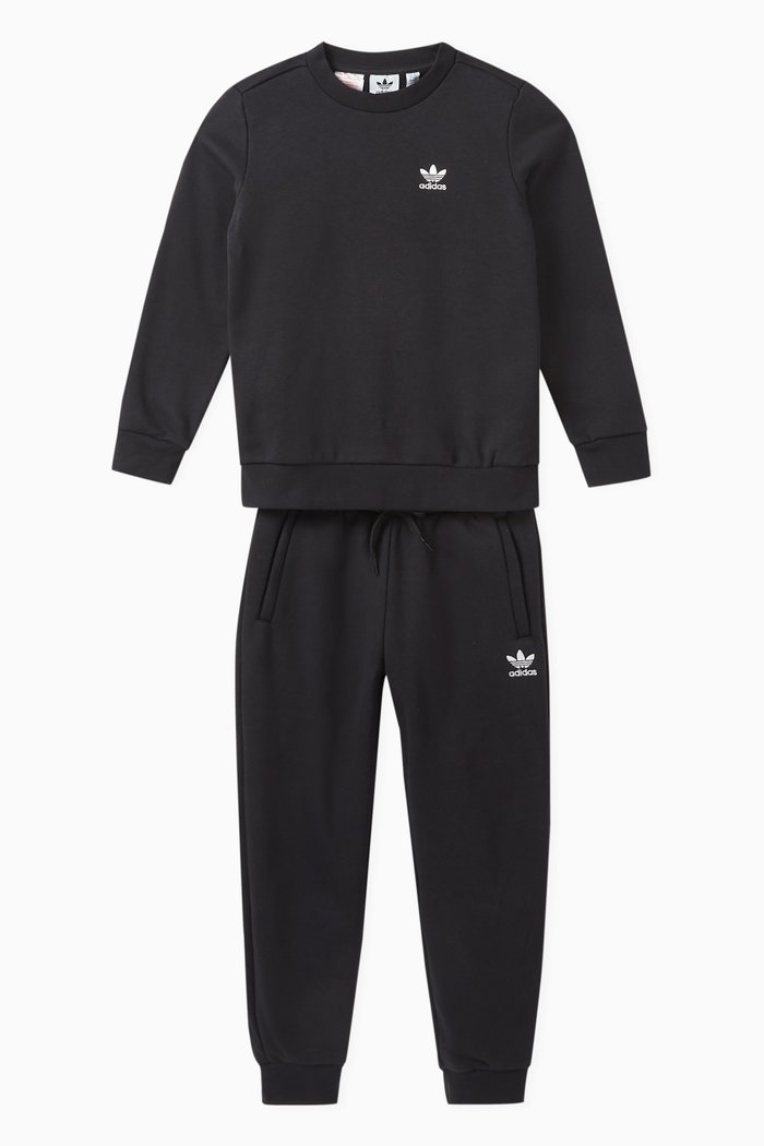

Adicolour Crew Set in Cotton-fleece, Black
