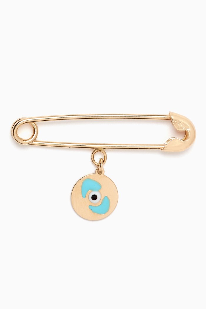 

Esma Brooch Pin in 18kt Gold