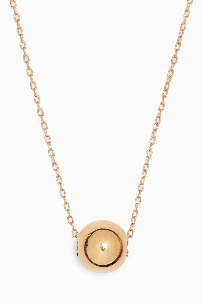 

FIiora Ball Necklace in 18kt Gold