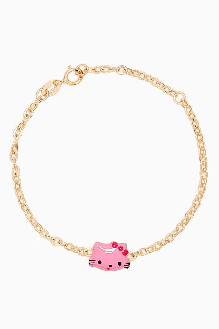 

Kitty Charmer Bracelet in 18kt Gold