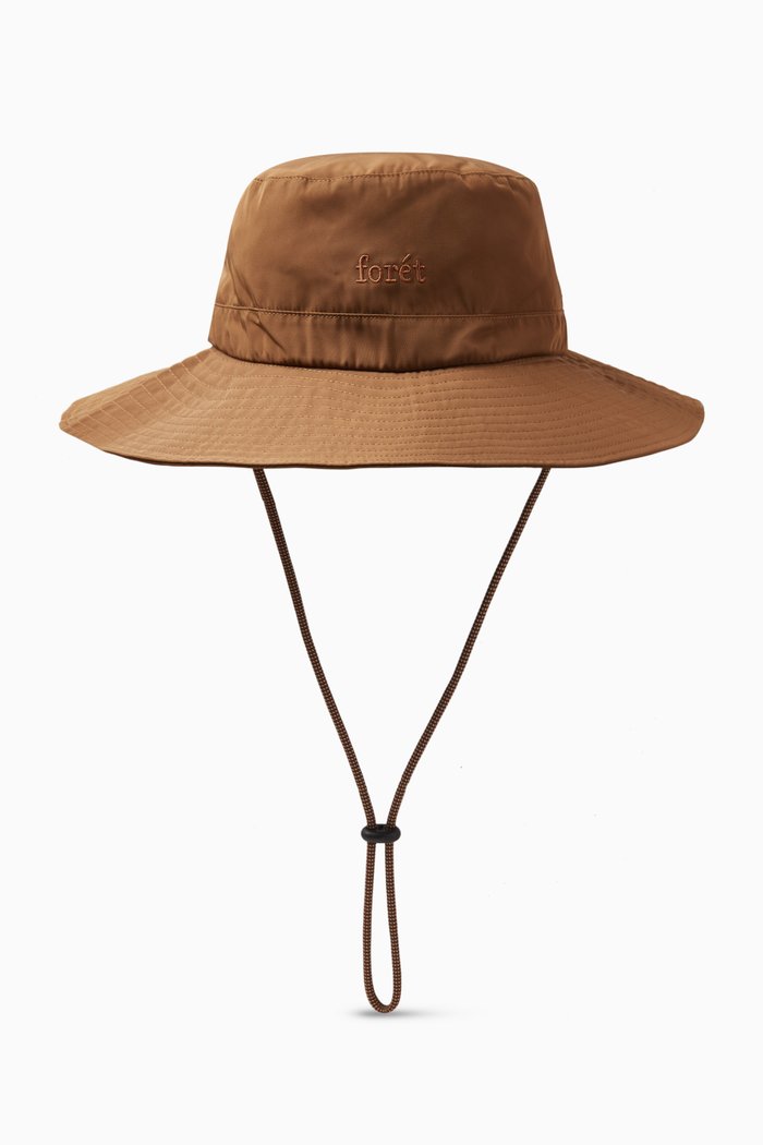 

Abeam Bucket Hat in Twill, Brown
