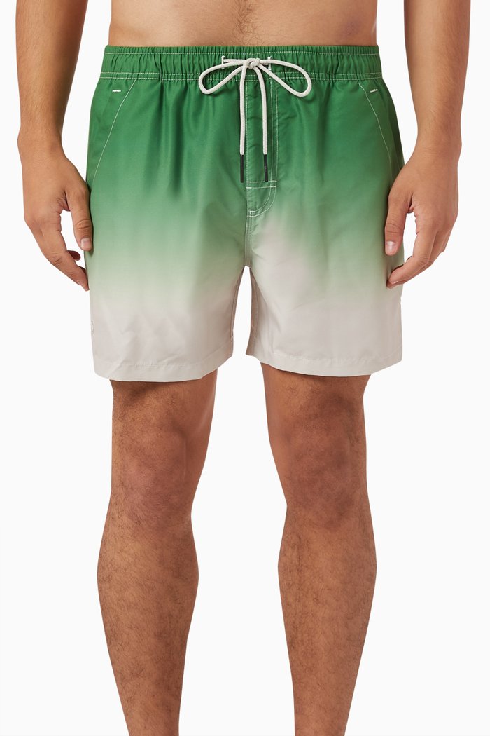 

Beach Grade Swim Shorts in Nylon, Green
