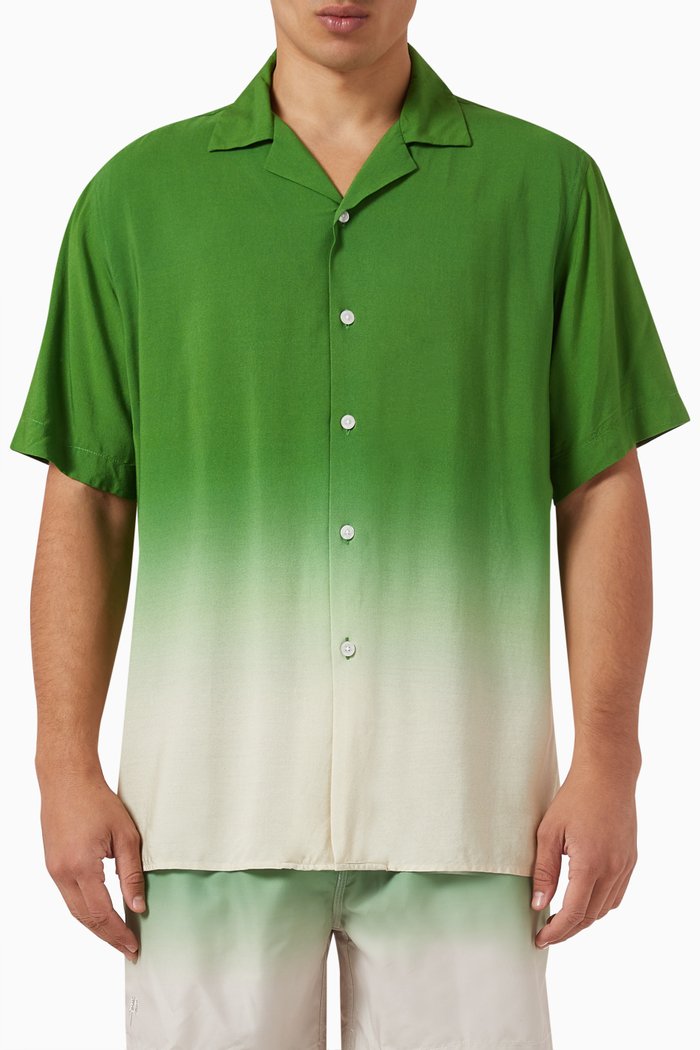 

Beach Grade Shirt in Viscose, Green