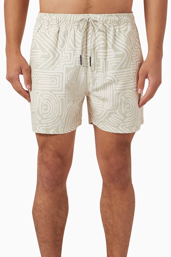 

Golconda Swim Shorts in Nylon, Neutral