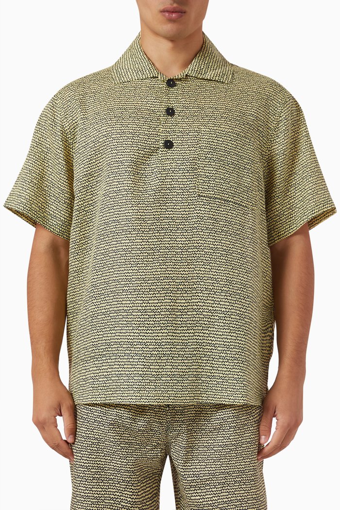 

Dimi Girona Shirt in Linen, Green