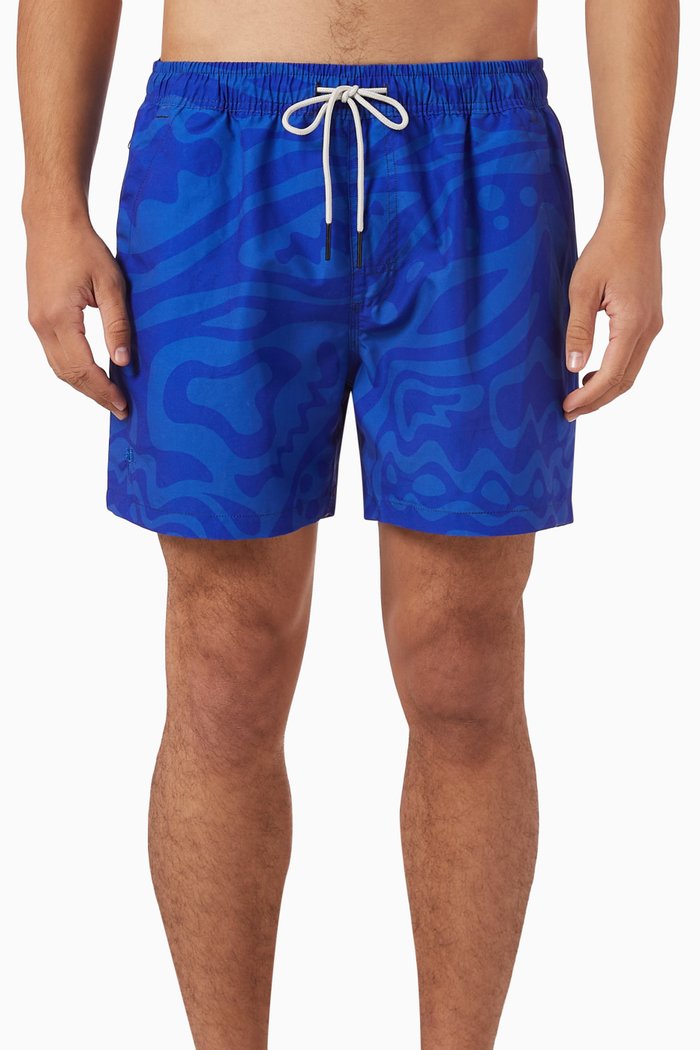 

Rapture Swim Shorts in Nylon, Blue