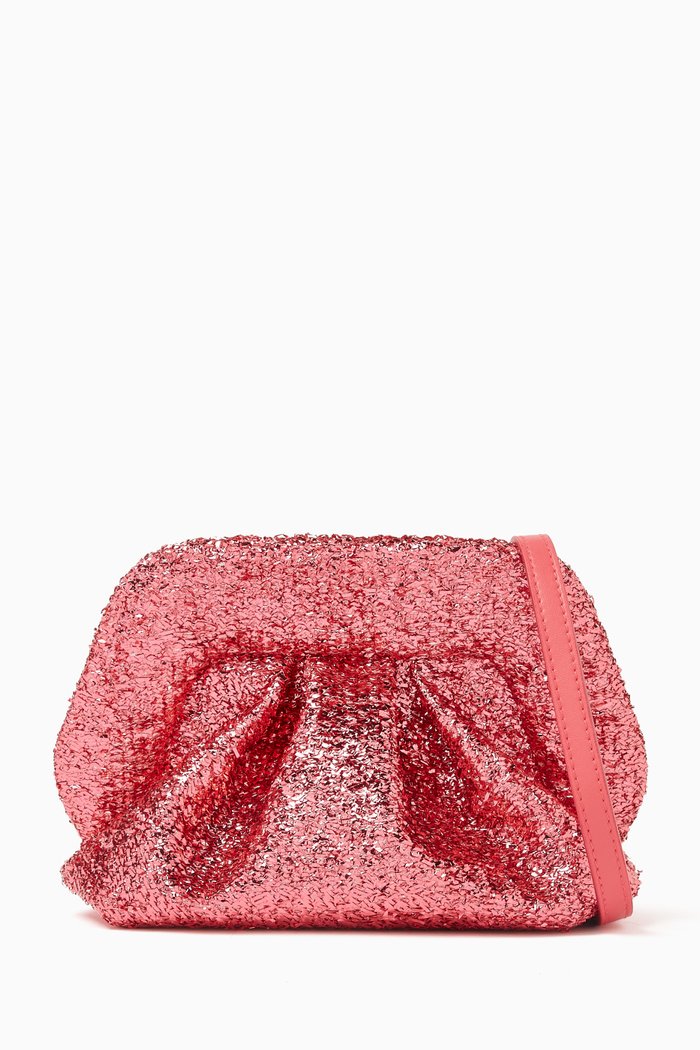 

Mini Gea Sparkling Clutch Bag, Pink