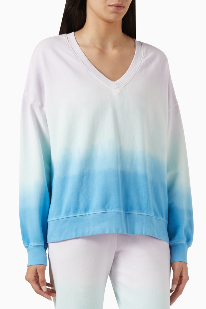 

Ava Sweatshirt in Cotton-blend, Blue