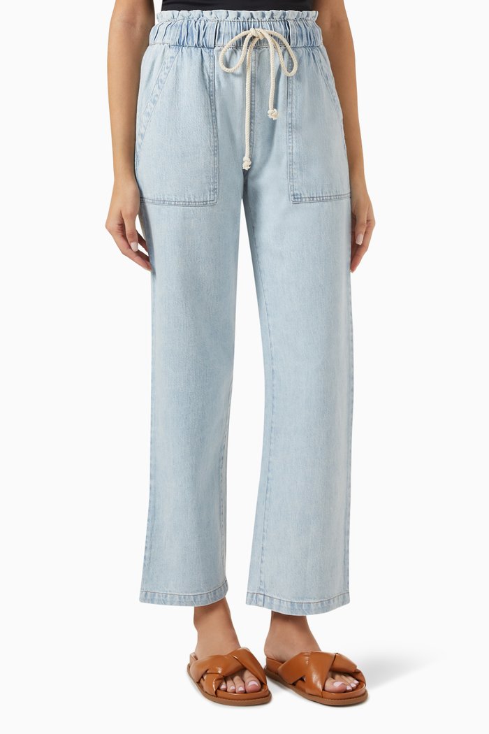 

Easy Pants in Denim, Blue